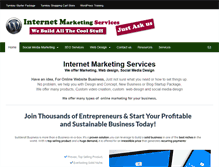 Tablet Screenshot of marketwebsitedesign.com